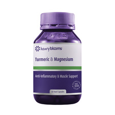 Henry Blooms Turmeric & Magnesium 60 Capsules
