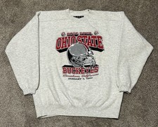Vintage 1997 Ohio State Buckeyes Rose Bowl Pasadena Sweat Mens L USA 90s NCAA