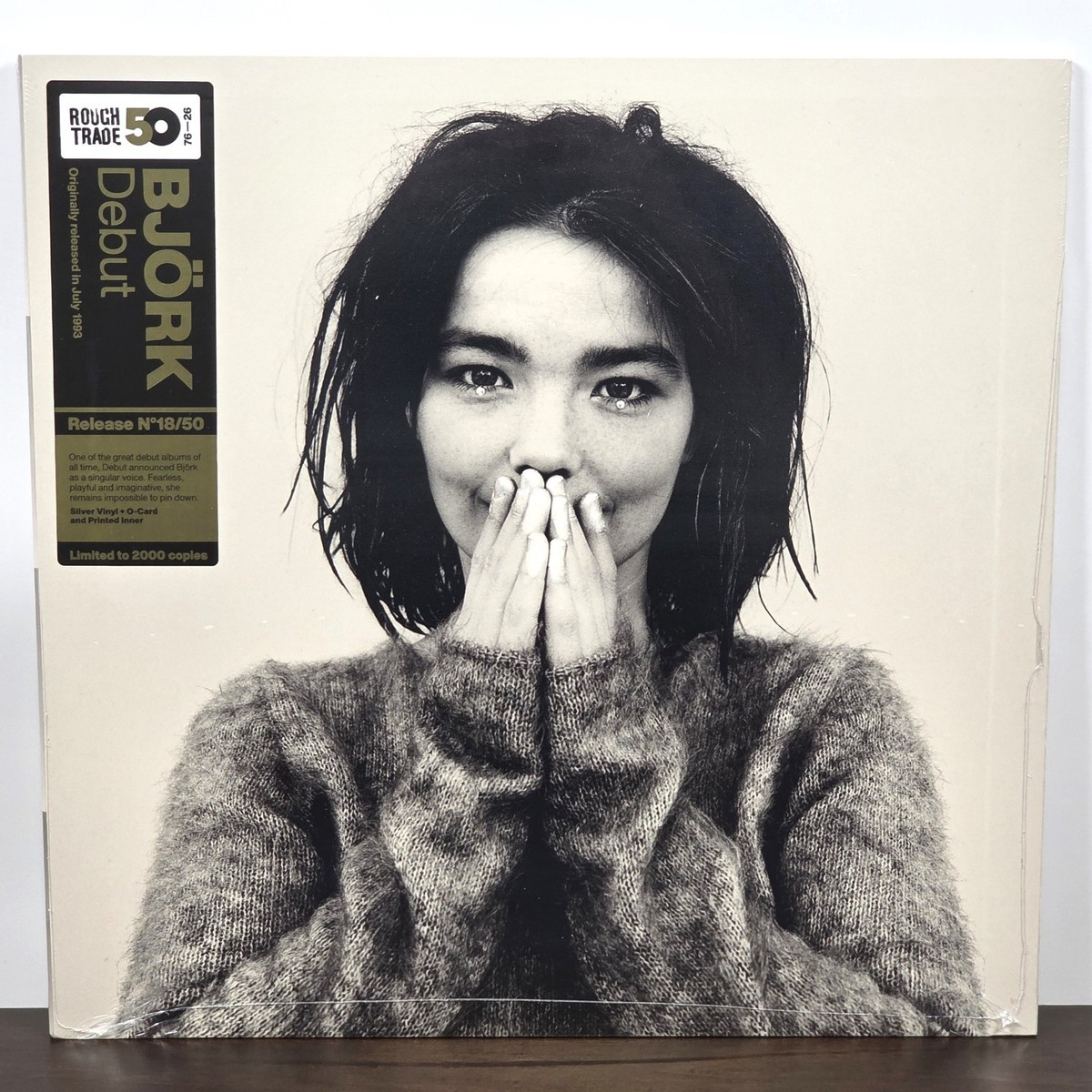 BJORK Debut LE 2000 Rough Trade 50th Anniversary Edition SILVER