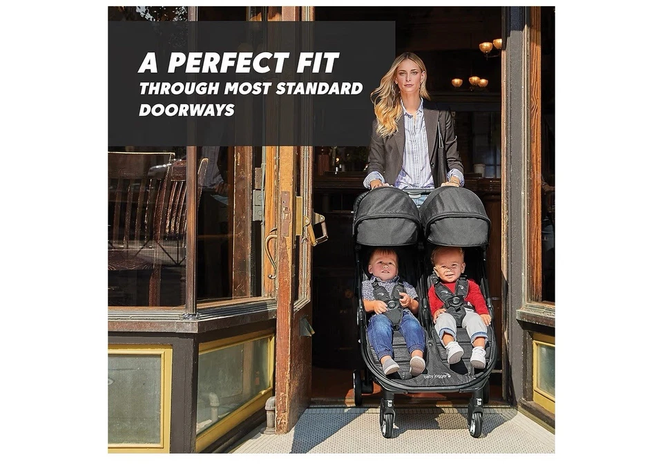 NUEVO Cochecito Doble Baby Jogger City Tour 2 Negro Foto 2 de 4