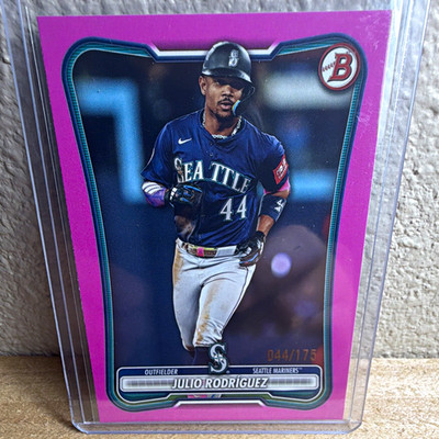 Topps 2025 - Julio Rodríguez Purple Parallel #5 Serial #/175 Seattle Mariners