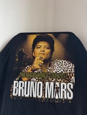 Bruno Mars XXIVk Magic 2017 tour graphic t-shirt sz Large 24k Magic