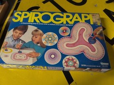 Vintage Kenner 1986 : SPIROGRAPH design set - Original Box Missing 1 Piece RARE