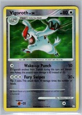 POKÉMON TCG VIGOROTH REVERSE HOLO 68/123 UNCOMMON MYSTERIOUS TREASURES NEAR MINT