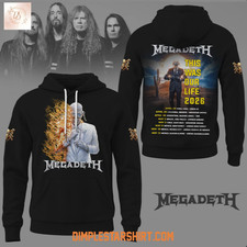 Megadeth This War Our Life 2026 Hoodie 3D