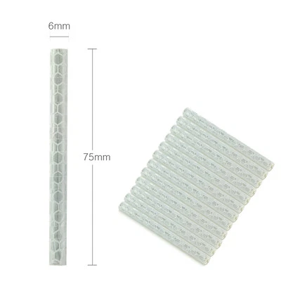 MIDGARD Fahrrad Speichenreflektoren Katzenaugen Reflektor Bike Stäbe Speichen Strahler