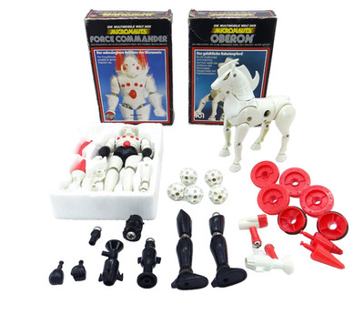Micronauts Force Command Oberon Karza Vintage Magnet Figur Mego Airfix 1976 OVP