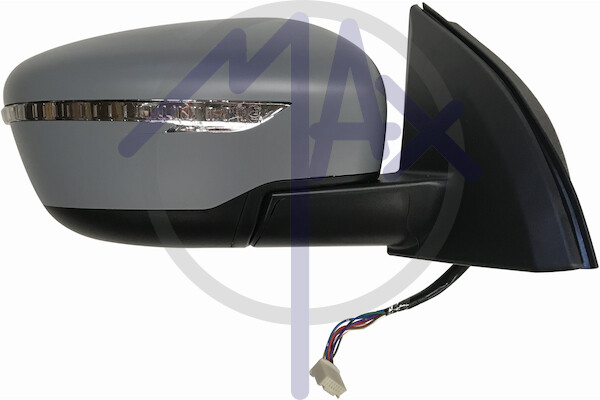 Espejo Retrovisor Eléctrico Nissan Qashqai 14 Al 17 Derecho Plegable Eléctrico