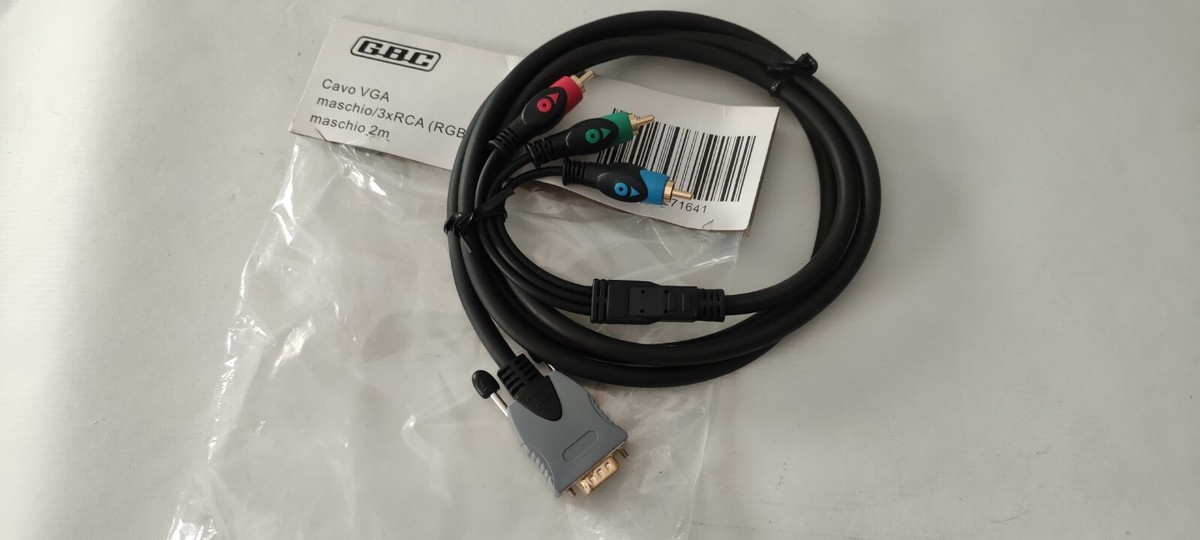 Cavo Vga + Rca A 4,50 € | > Cavi E Adattatori Audio Video - Foto 4