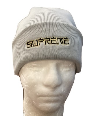 SUPREME DEMON BEANIE-GREY OS FW21 WEEK 