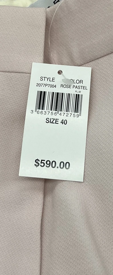 Pantalones cortos de pierna ancha Carven Retail - $590 en pétalo de rosa talla 40 nuevos con etiquetas Foto 4 de 4