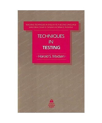Techniques in Testing, Harold Madsen