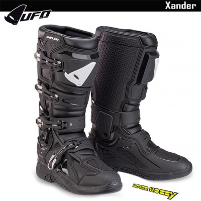 STIVALI CROSS ENDURO UFO XANDER CON SNODO COLORE NERO