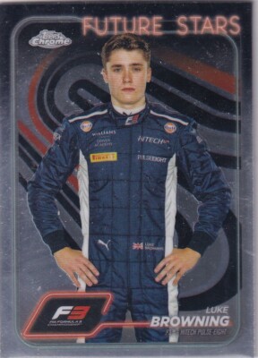 Topps 2024 Chrome Formula 1 No. 55 Luke Browning