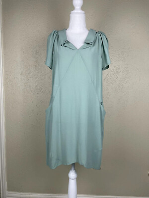 green emerald velvet dress Vintage 1960s Balenciaga-Style A-Line Silk Gown – Very Breezy main image 1