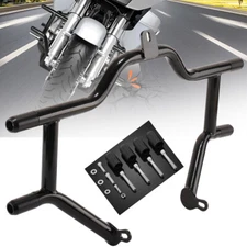 Custom Front Engine Guard Highway Crash Bar for Harley Touring Models 2009-2025