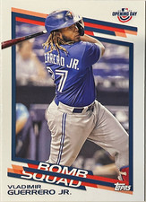 2022 TOPPS OPENING DAY BOMB SQUAD #BS12 VLADIMIR GUERRERO JR. TORONTO BLUE JAYS