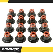Valve Stem Seals For 95-15 Ford F150 Mustang Gt 4.6l 5.4l Sohc Triton Windsor