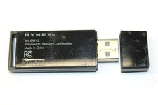 Dynex DX-CR112 SD MicroSD Memory Card Reader USB Type MMC Connector Adapter
