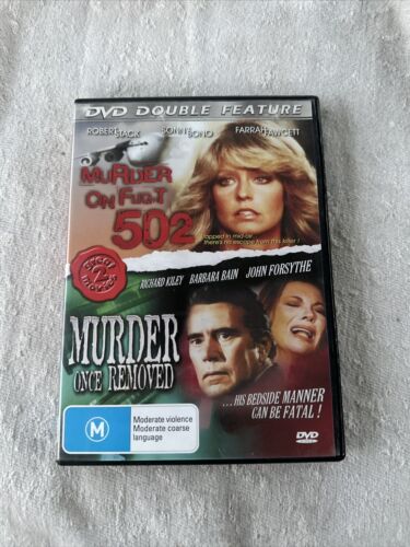 Double Pack Murder On Flight 502 Murder Once Removed DVD - Picture 1 of 1