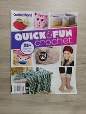 Quick  Fun Crochet - Late Spring 2024 Magazines Free Shipping