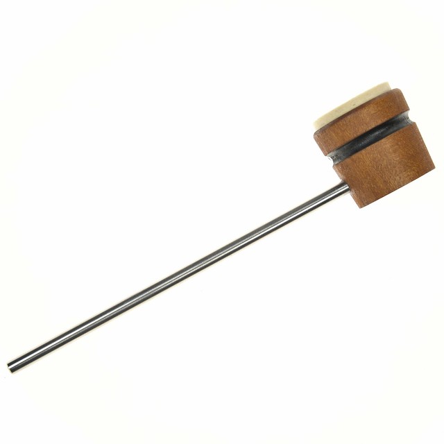 Low Boy Lightweight Felt Bass Drum Beater Light Brown w/Black Stripe eBay