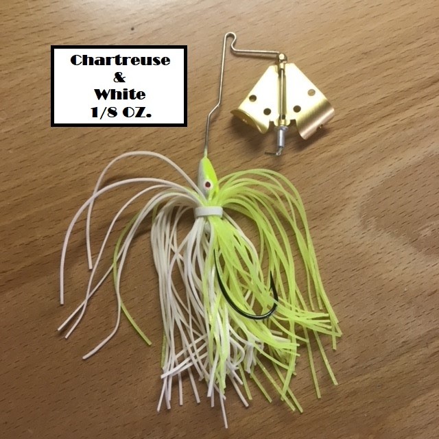 Lure Authority Gold Prop BuzzBait with Oxbow Bend Set - Image 4