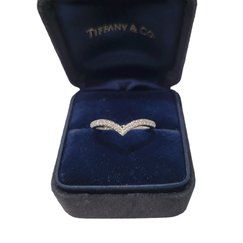 Tiffany \u0026 Co Soleste Platinum \u0026 0.17ct 