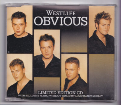 (KY254) Westlife, Obvious - 2004 Ltd Ed CD