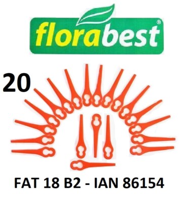 Florabest 20 Kunststoffmesser Florabest Akku Rasentrimmer FAT 18 B2 - 86154 PA6