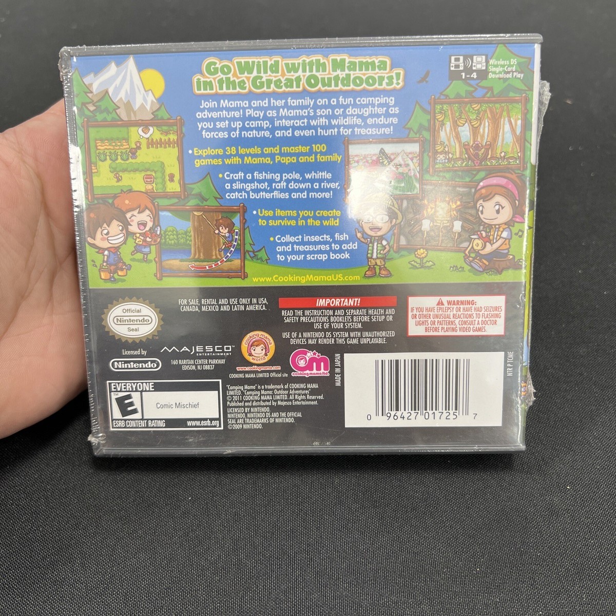 (未使用･未開封品)　キャンピングママ+パパ 7z28pnb ⚡️Camping Mama: Outdoor Adventures Nintendo DS 96427017257| eBay
