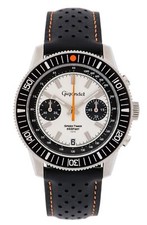 Gigandet Uomo Cronografo Acciaio Data Argento - SPEED TIMER G7 - G7-006