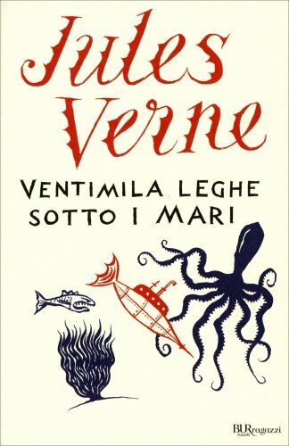 LIBRO VENTIMILA LEGHE SOTTO I MARI - JULES VERNE