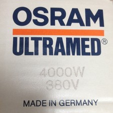 OSRAM ULTRAMED UV-HOCHDRUCKSTRAHLER 4000W 380V HALOGEN-METALLDAMPF-STRAHLER LAMP