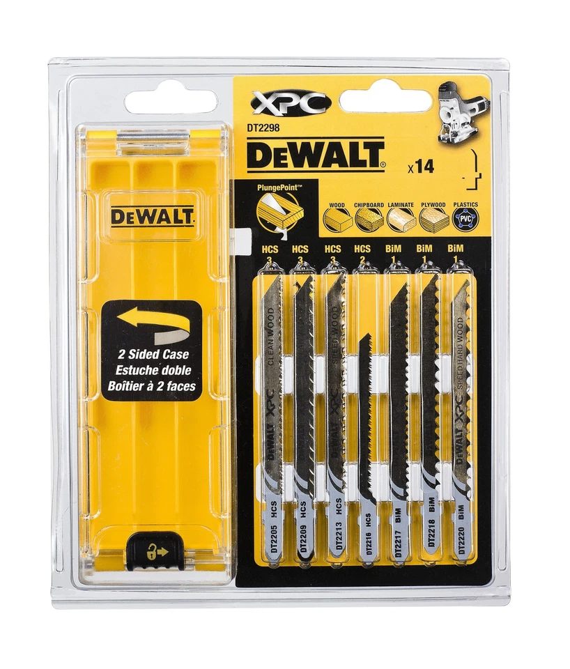 DeWalt DT2298-QZ Stichsägeblätter-Set 14-tlg - Bild 2 von 3