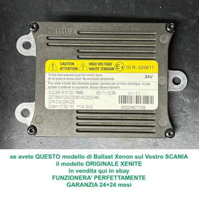 Zentralsteuergerät ECU HID Ballast SCANIA 1746876 101921151 XLD 245 9137 XLD245