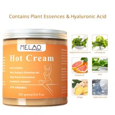 250ml Hot Cream Fat Burner Loss Weight Belly Slimming Fitness Body Sweat Gel New