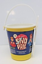 Vintage Marketron THE MAGIC SNO PAIL Make Snow From Yr Fav Drink -Yellow SNP4