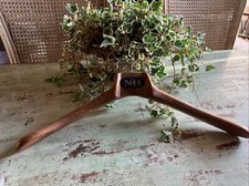 Vintage NH 1888 Coat Suit Hanger 18 Inch Luxury Plastic Heavy Duty