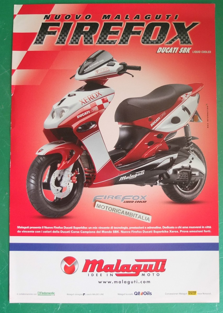 Skuter Malaguti F15 Firefox Ducati Corse Malaguti F15 Firefox