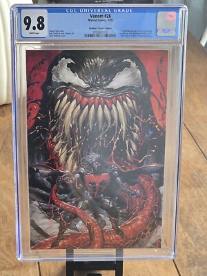 Comics Venom #26 Tyler Kirkham Virgin Variant 1st Full Virus Codex CGC 9.8