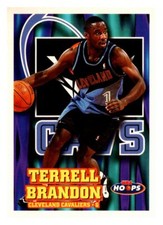 1997-98 Hoops #31 Terrell Brandon Free Shipping
