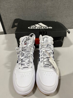 Adidas MENS Hoops 3.0 Mid Sneaker- FZ5668 | eBay