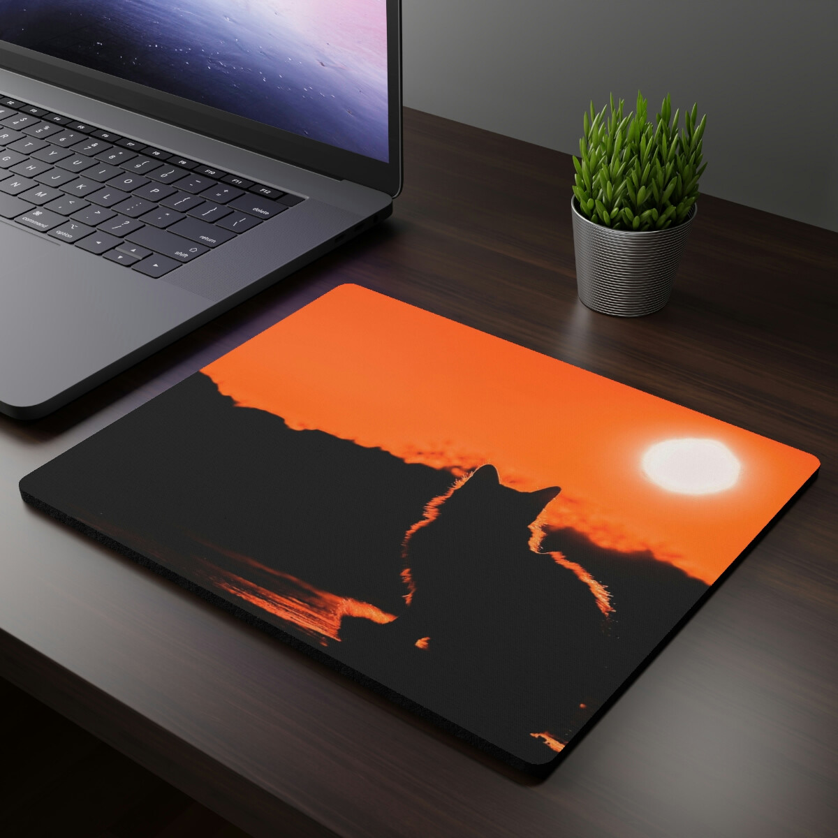 Cat Staring Into The Sunset, Rectangular Mouse Pad, gaming mouse pad eBay