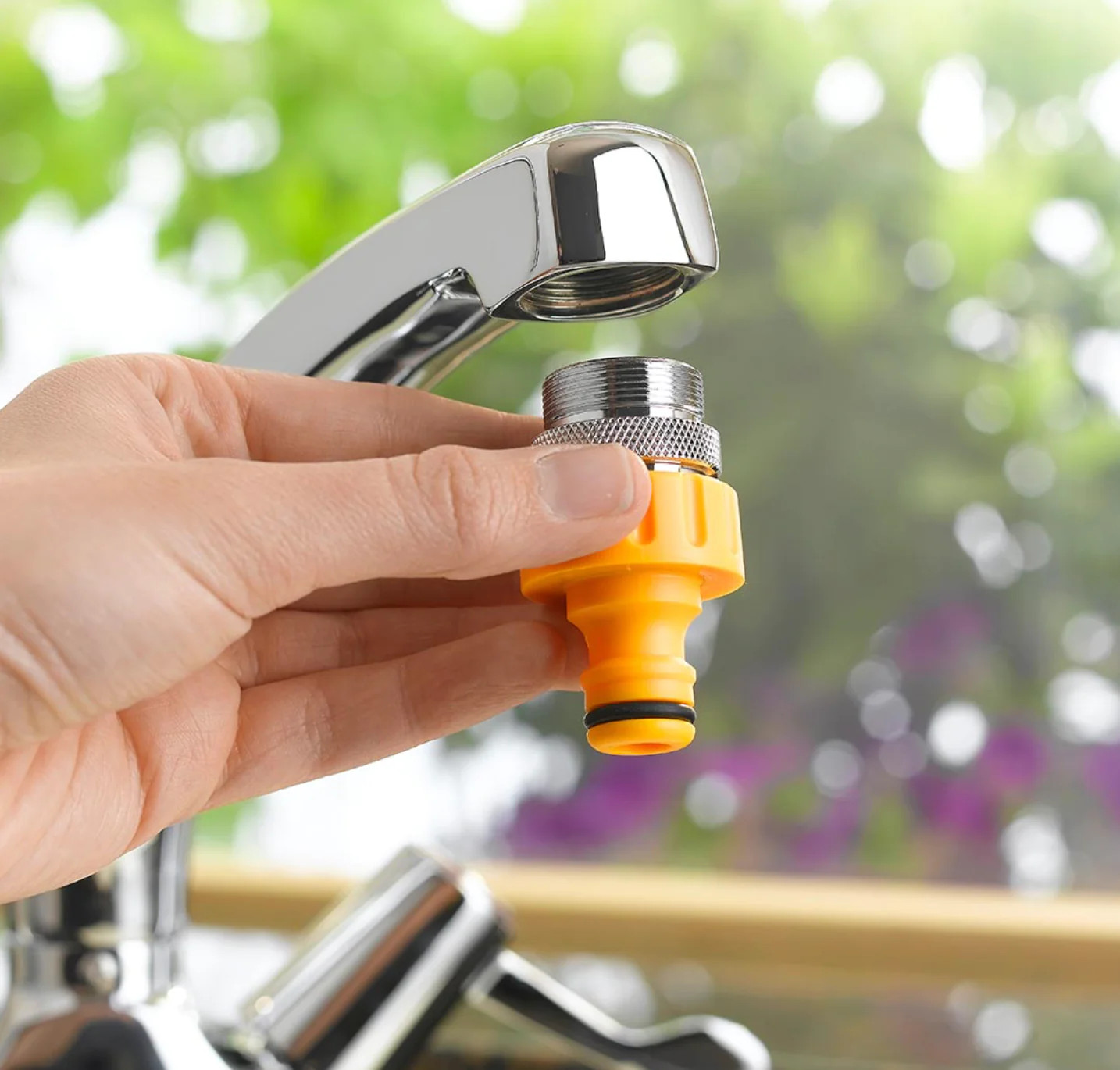 Hozelock 2159 Threaded Tap Connector - Garden Watering Irrigation