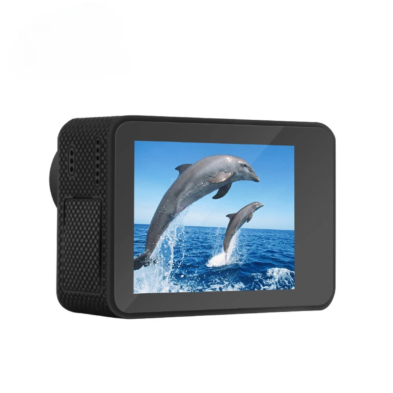 Outdoor Mini Cam Wifi 4k Sport Video Touch Dual Screen Waterproof Action Camera - Image 4 of 4