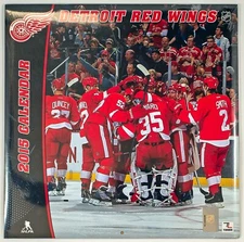 Detroit Red Wings Collectible 2015 Wall Calendar [Sealed] Turner Licensing