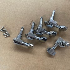 Free Shipping Silver A-ST Style Guitar 1 Piece Tuning Peg Machine Head Tuner