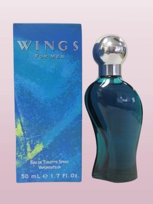 WINGS FOR MEN EAU DE TOILETTE SPRAY 1.7 OZ NWB 