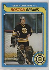 1979-80 Topps Gerry Cheevers #85 HOF rp9